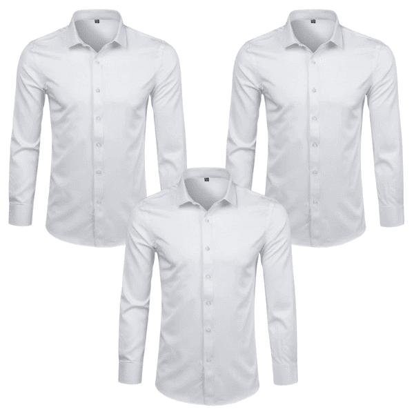 TechFlex Shirt – Buy 1 Get 3 Wrinkle-Free Dress Shirts